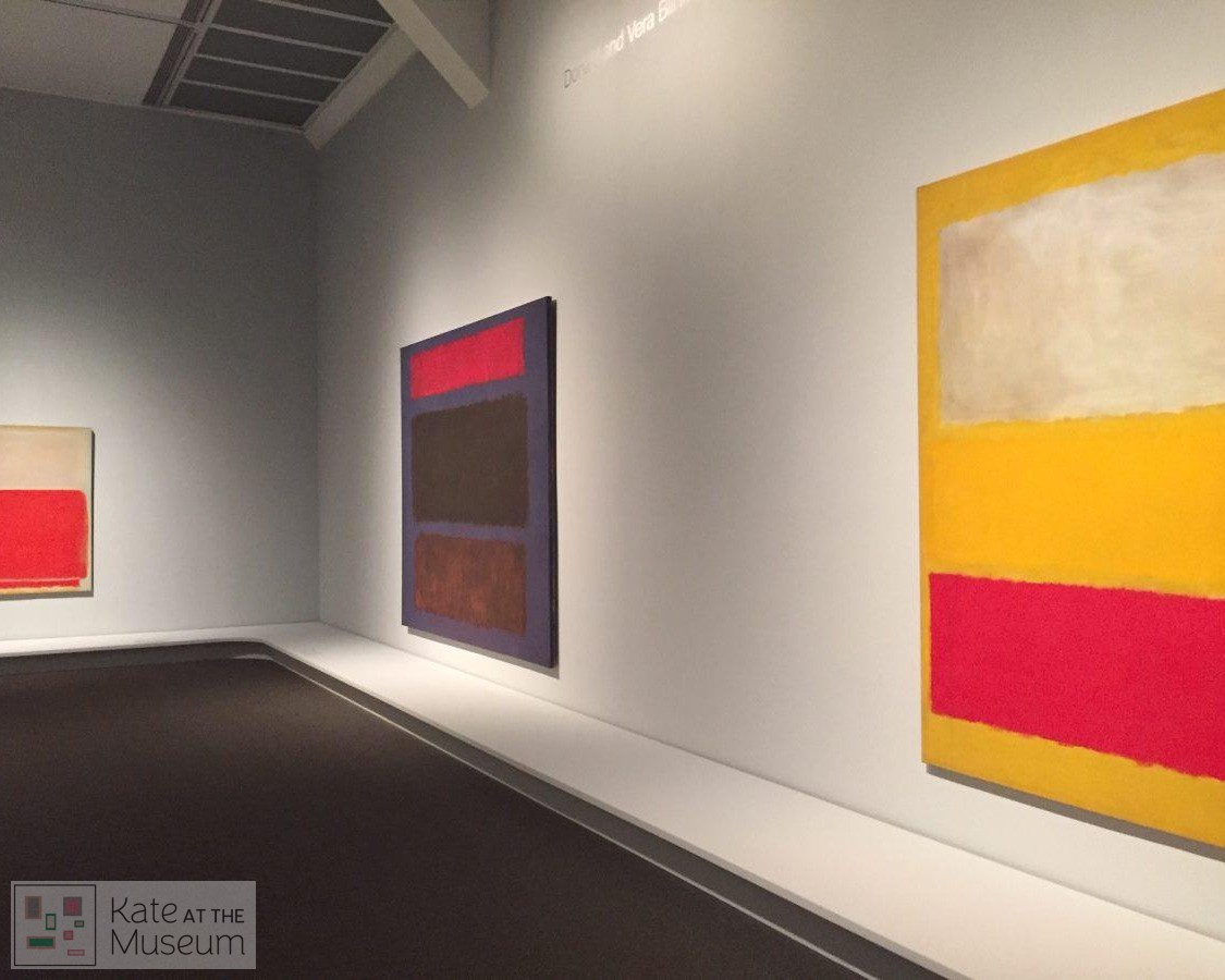 Rothko paintings in MoMA